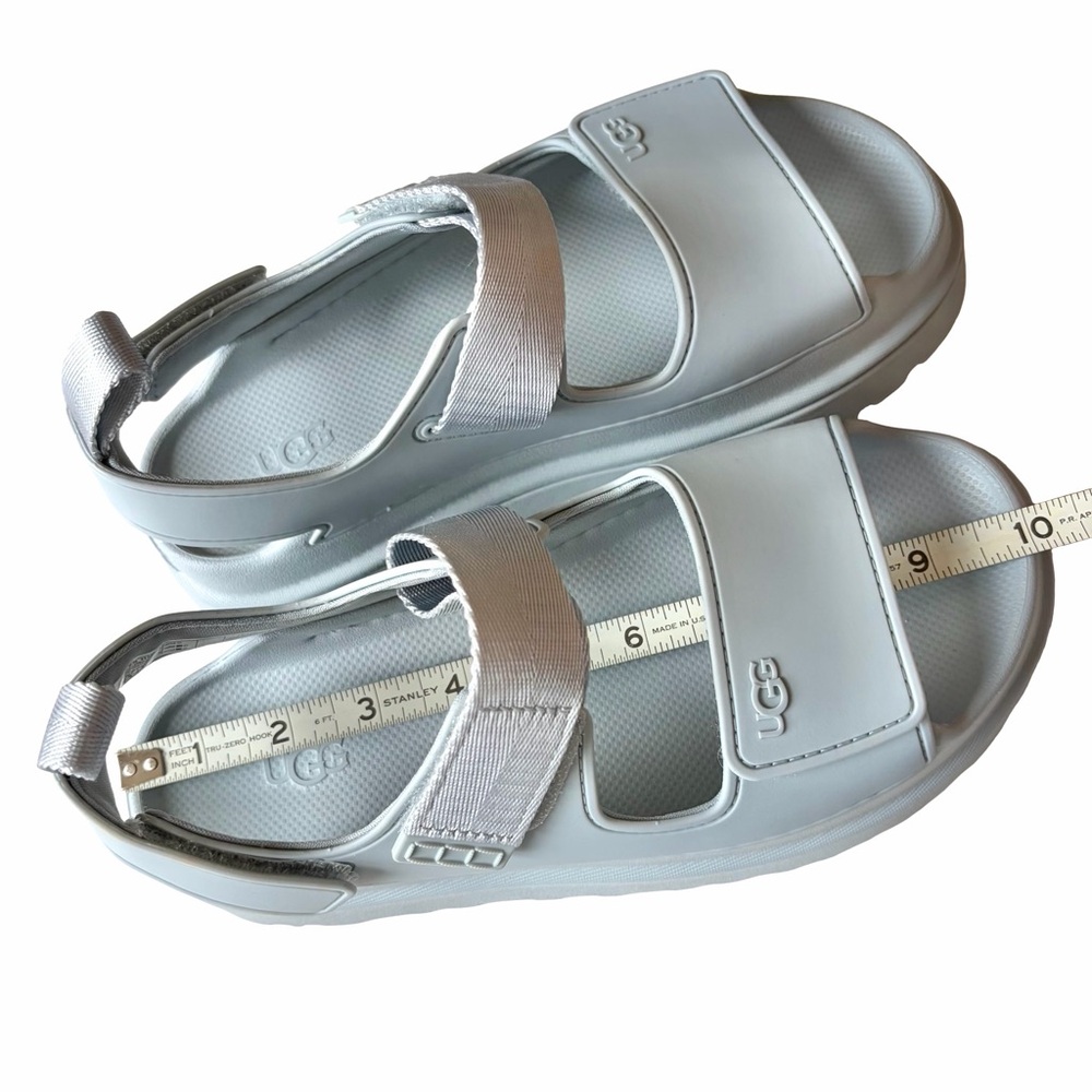 UGG Golden Glow Women’s Chunky Sport Sandals. Color: Sea Foam - Picture 9 of 10